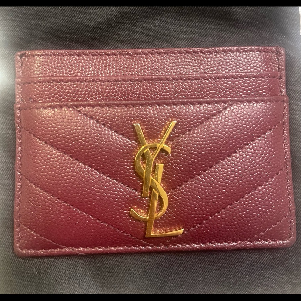 **SAINT LAURENT CARD HOLDER**